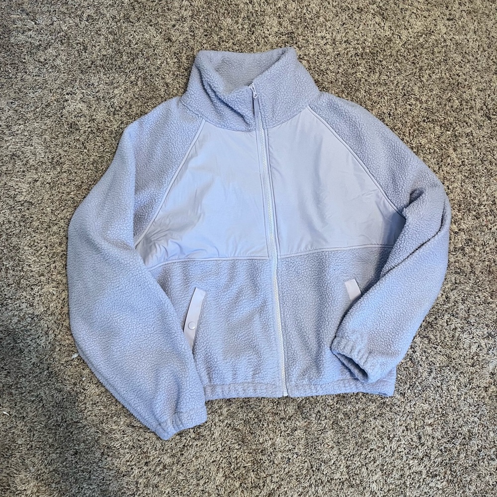 Light Purple Fleece Jacket